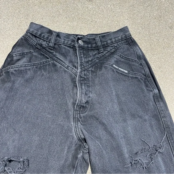 Vintage Rocky Mountain Clothing Co. Distressed High Waisted Jeans size 28/7